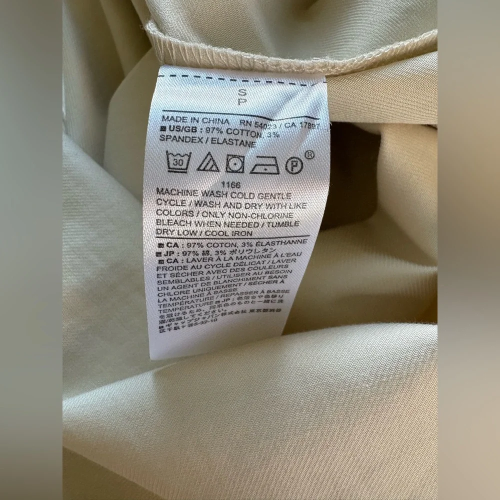 Banana Republic Kakhi Shirttail Dress - Size Small - Picture 15 of 16